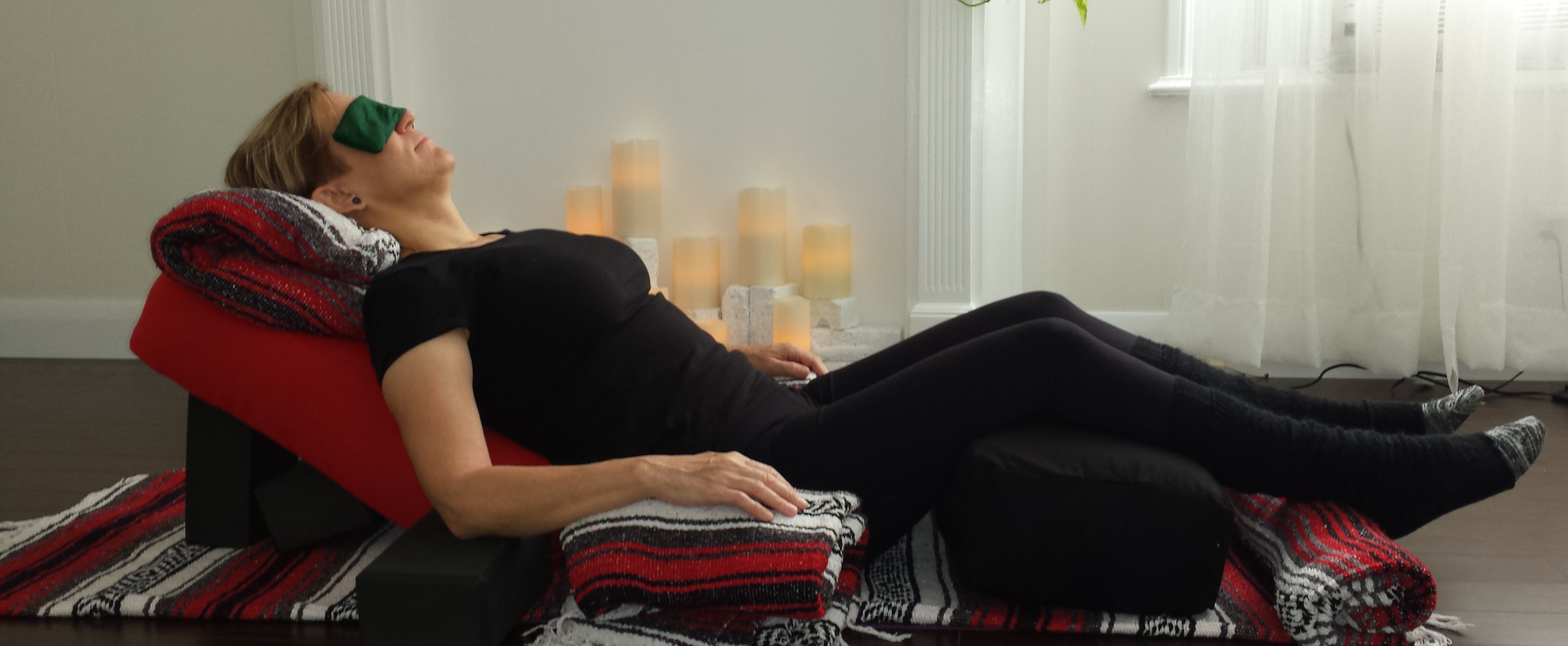 Restorative Yoga aaaah! Experience deep & complete relaxation
